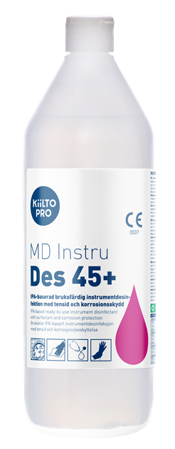 Ytdesinfektion Kiilto Pro Md Instr Des 45+ 1000ml